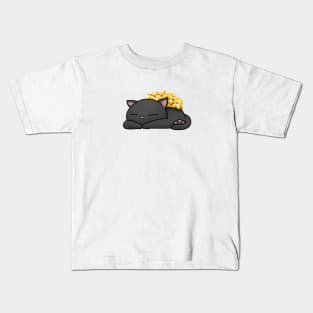 Corn Sushi Cat Kids T-Shirt